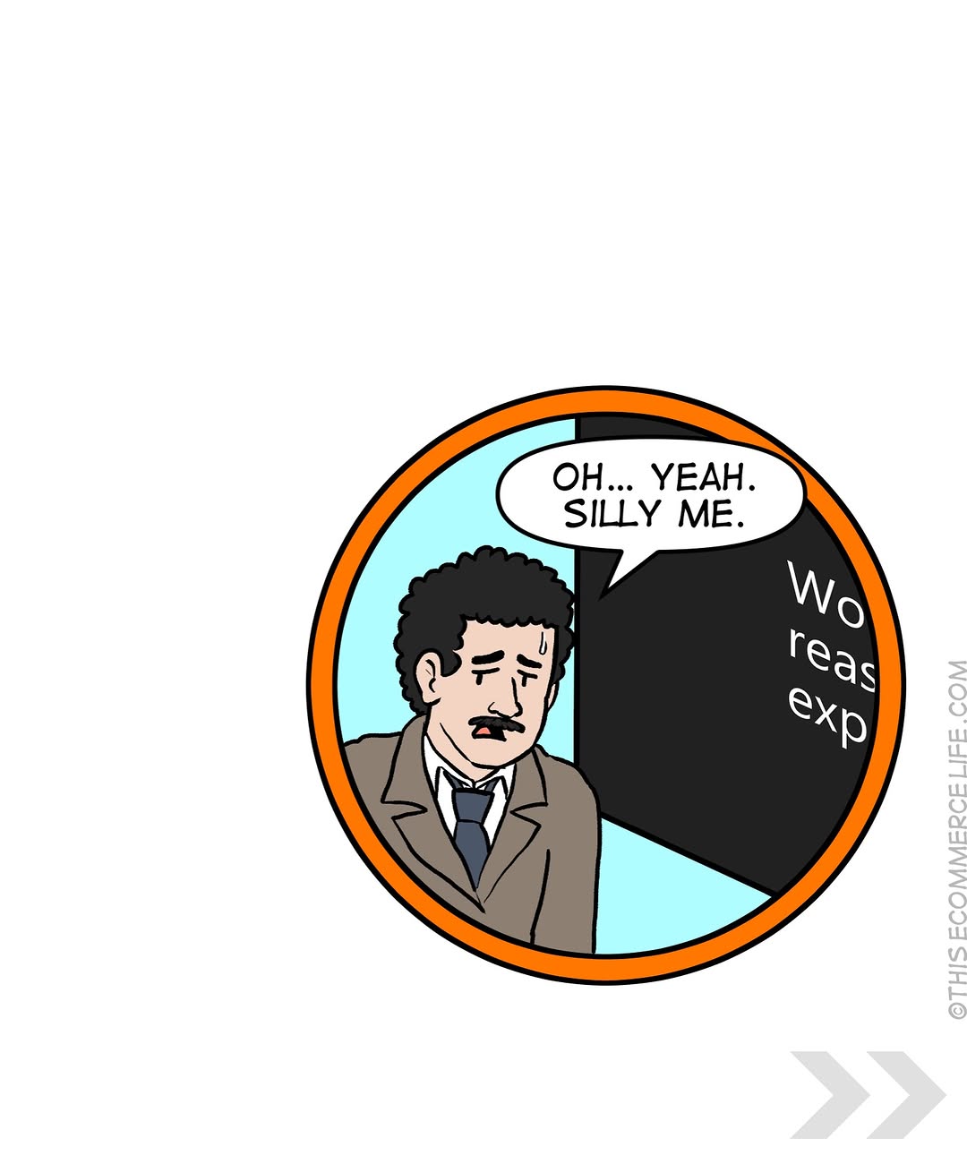 Einstein gives up - Oh yeah, silly me