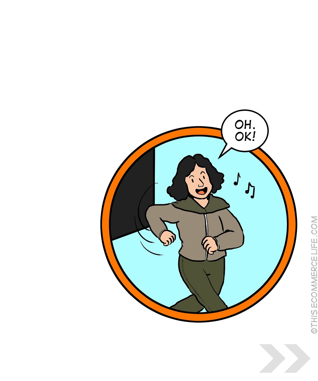 Copernicus cheerfully abandons his revolutionary idea
